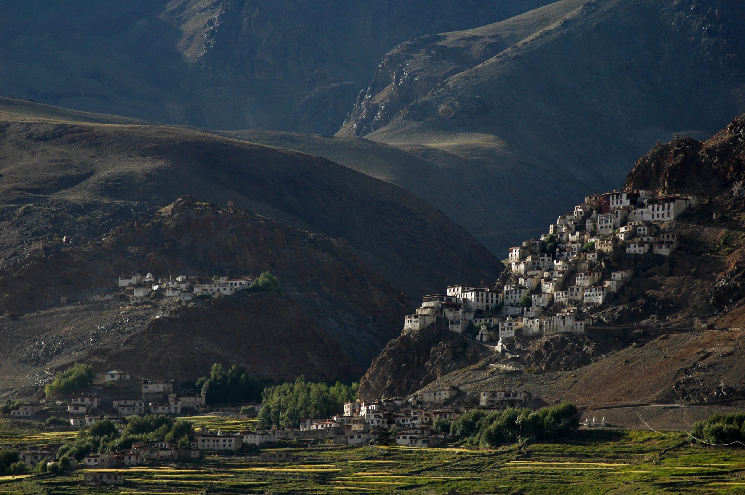 Ladakh Village in Himalayas